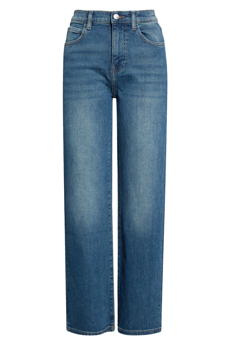 The Vancouver High Waist Straight Leg Jeans, Alternate, color, HONEYMOON