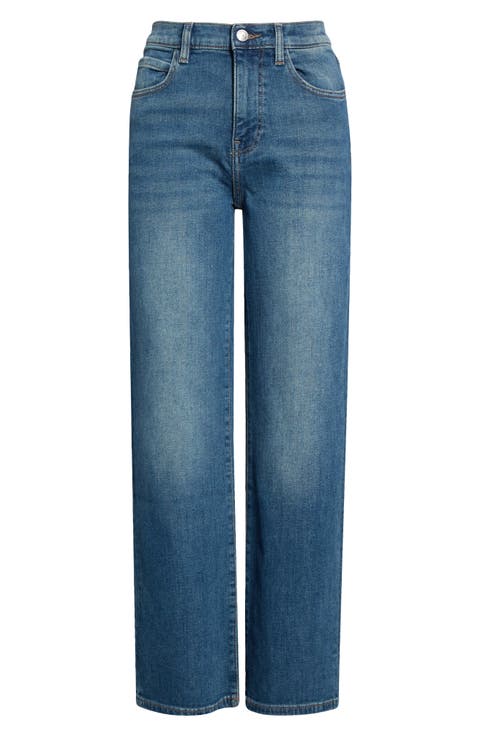The Vancouver High Waist Straight Leg Jeans