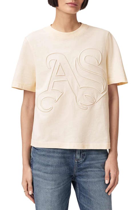 Lisa Embroidered Cotton T-Shirt