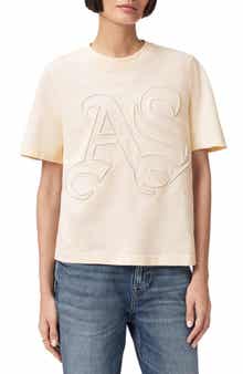 Lisa Embroidered Cotton T-Shirt