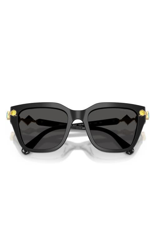 SWAROVSKI SWAROVSKI 53MM IRREGULAR SUNGLASSES