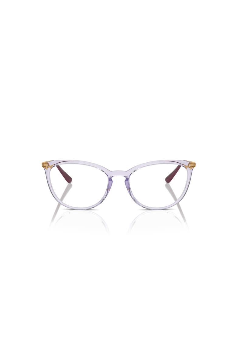 51mm Cat Eye optical glasses, Alternate, color, Violet