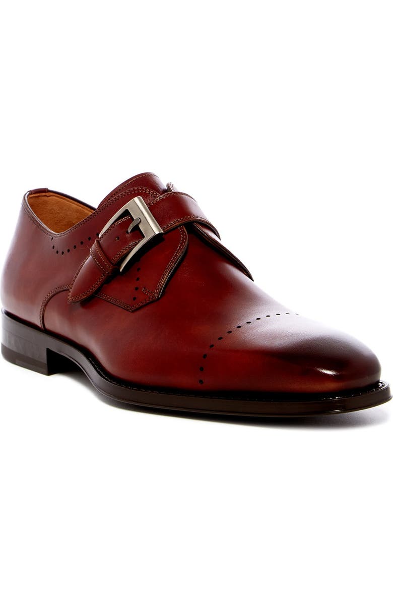 Magnanni Carey Monk Strap Loafer, Main, color,