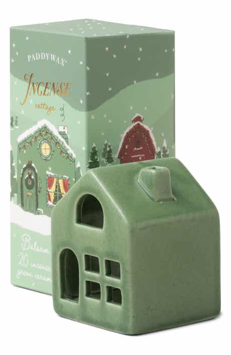 Balsam Incense Ceramic Cottage