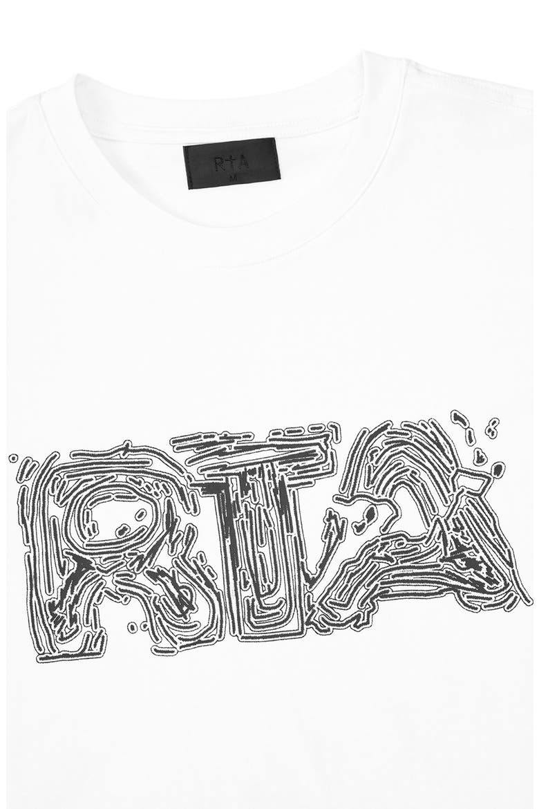 Liam Topographic Graphic T-Shirt, Alternate, color, WHITE TOPOGRAPHIC LOGO