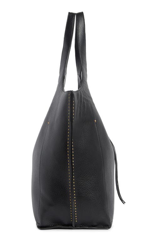 Steve Madden Buckle Tote Bag & Pouch In Black