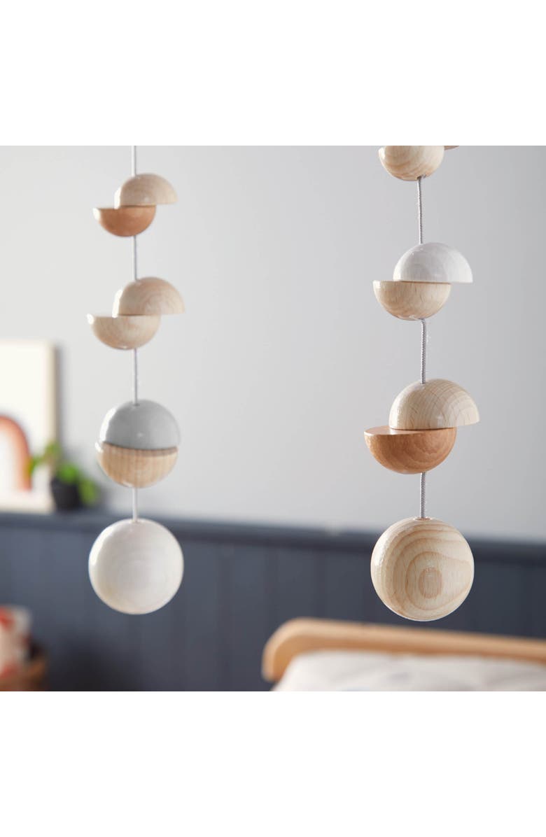 HABA Baby Mobile Dots - Natural Wooden Nursery Ceiling Decoration, Alternate, color, Multi