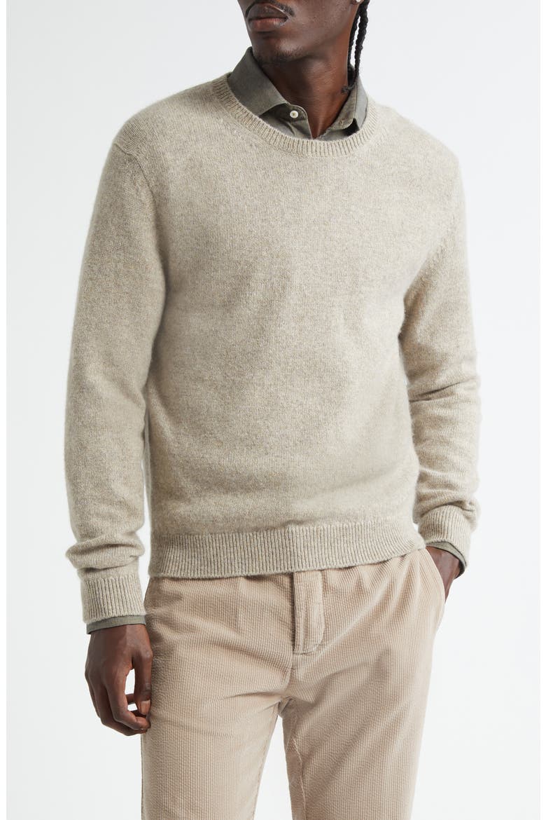 Ares Crewneck Sweater, Main, color, LIGHT GREY