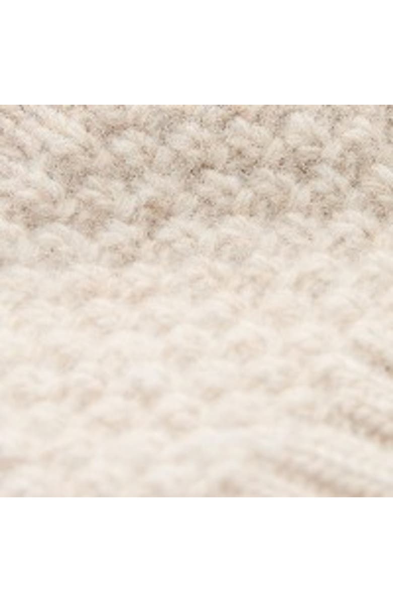 Celtic & Co. Lambswool Funnel Neck Sweater, Alternate, color, Oatmeal