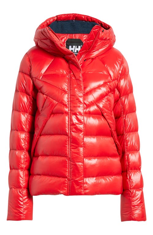 Helly Hansen Winter Bliss 600 Fill Power Down Jacket In Red