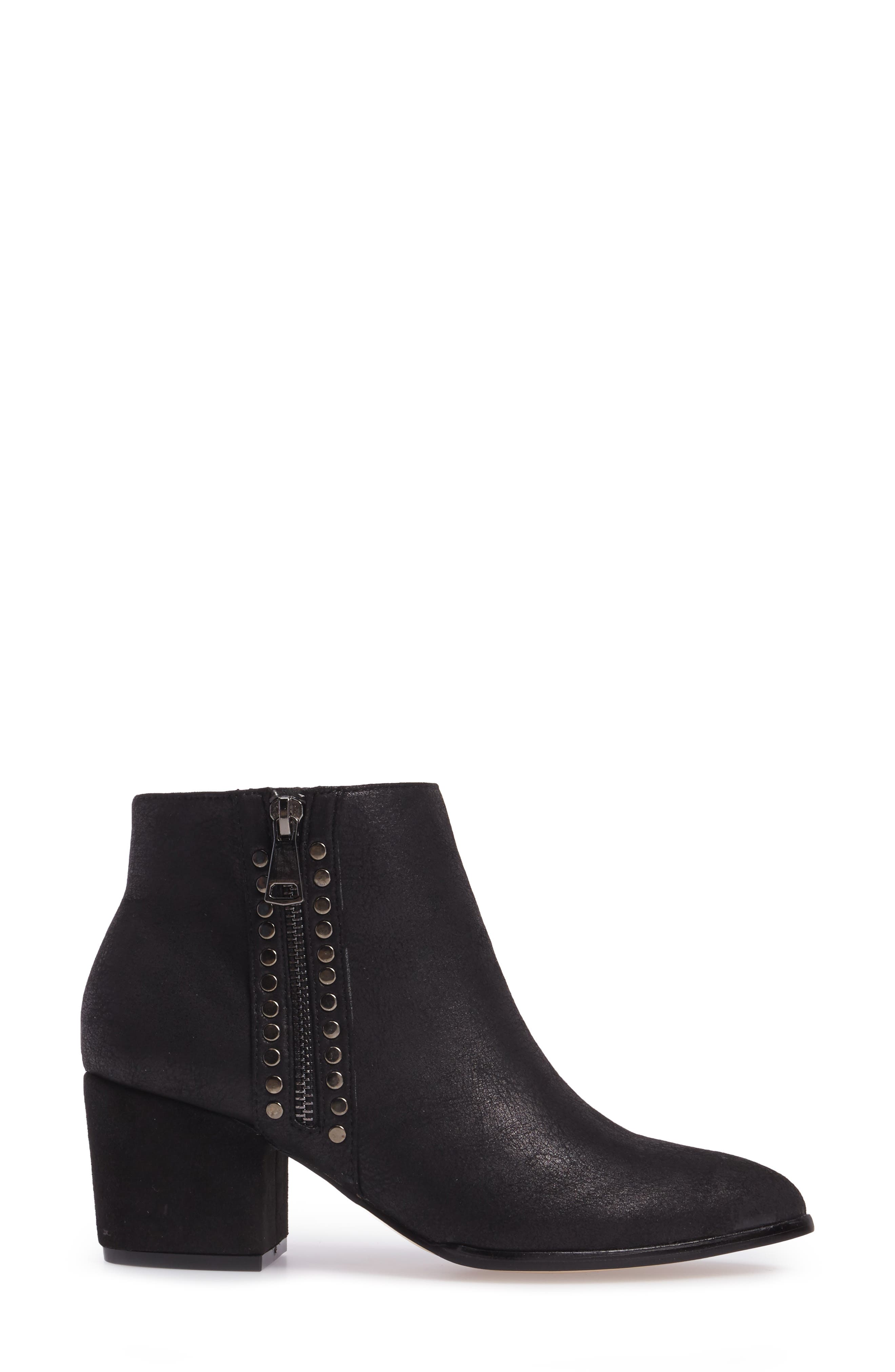 Rhythm Bootie, Alternate, color, BLACK