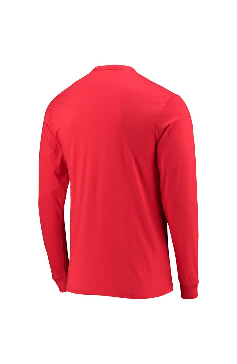 STARTER Men's Starter Red Tampa Bay Buccaneers Halftime Long Sleeve T-Shirt, Alternate, color, Red
