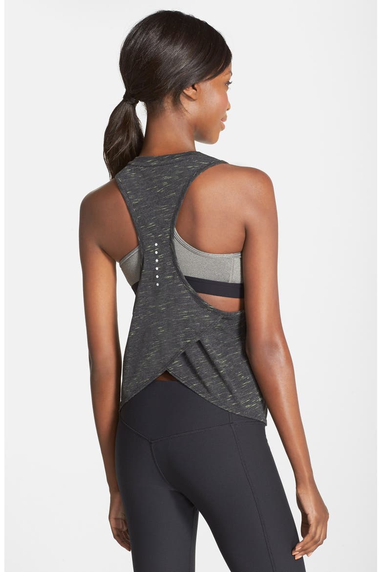 'Tailwind' Dri-FIT Tank, Alternate, color, BLACK/ HEATHER