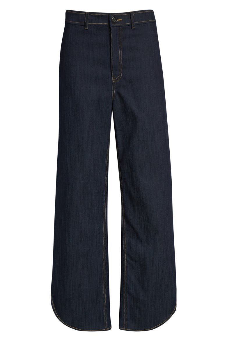 Hannah Wide Leg Jeans, Alternate, color, INDIGO