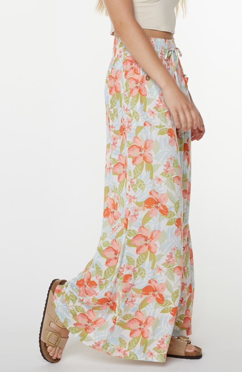 Roxy Sunset Daze Wide Leg Pants, Alternate, color, Tigerlily Secret Beach Print