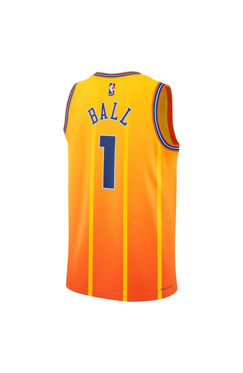 Jordan Brand Unisex Jordan Brand LaMelo Ball Orange Charlotte Hornets 2025/26 Swingman Jersey - City Edition, Alternate, color, Orange