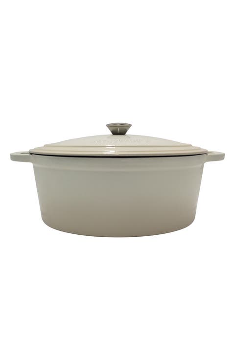 International Neo 8-Quart Cast Iron Oval Covered Dutch Oven