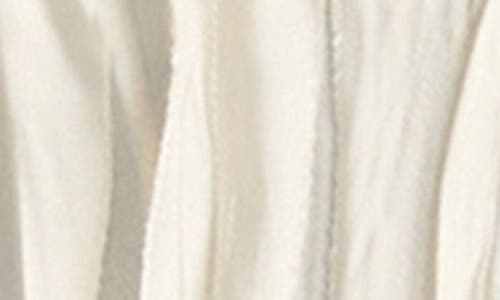 Vince Crushed Strip Bias Skirt In Pale Ivory