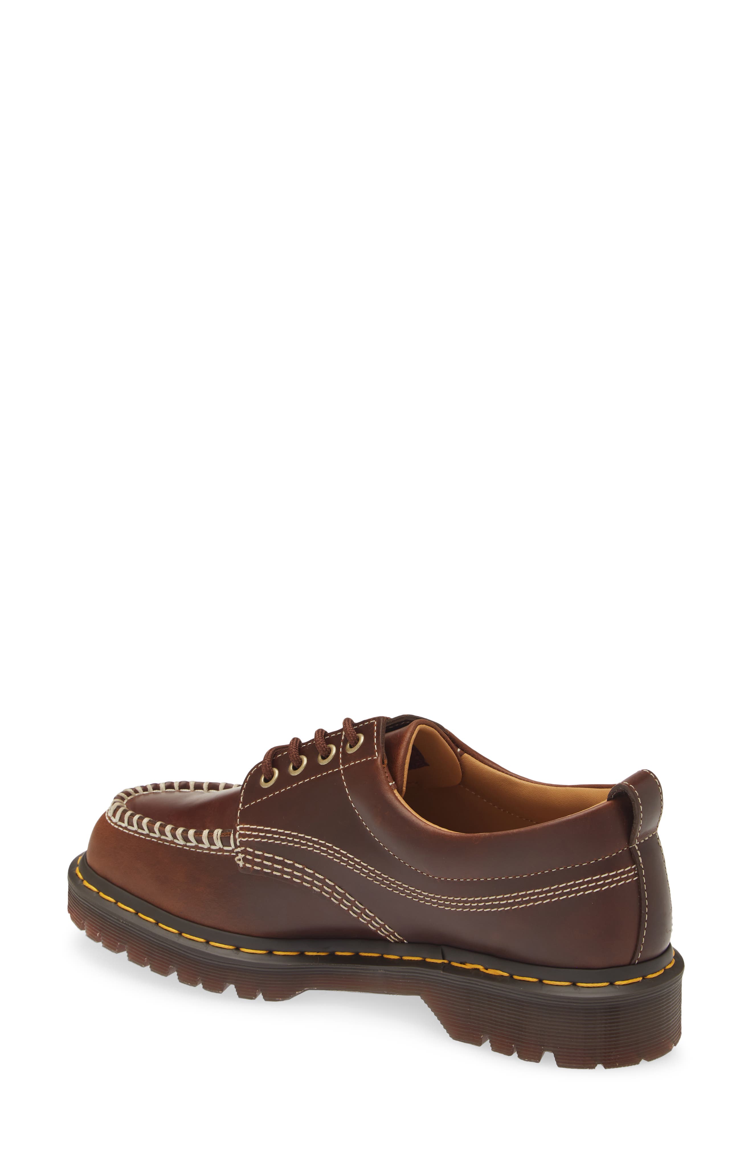 Dr. Martens Lowell Water Resistant Derby, Alternate, color, Butterscotch Orleans