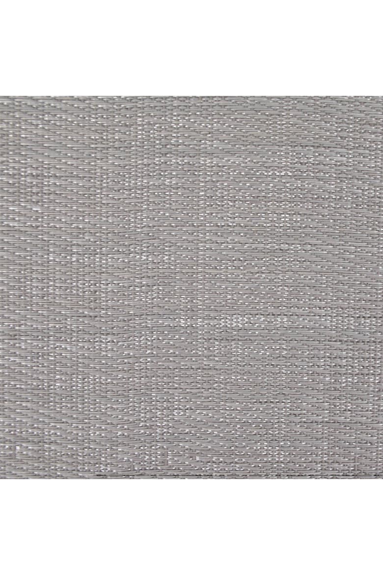 Space-Dyed Gray PVC Table Runner, Alternate, color, Gray
