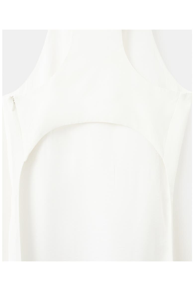 Open Back Satin Top, Alternate, color, OFF WHITE