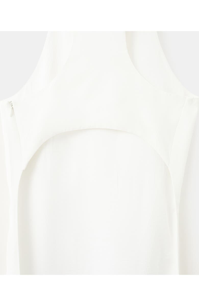MANGO Open Back Satin Top, Alternate, color,