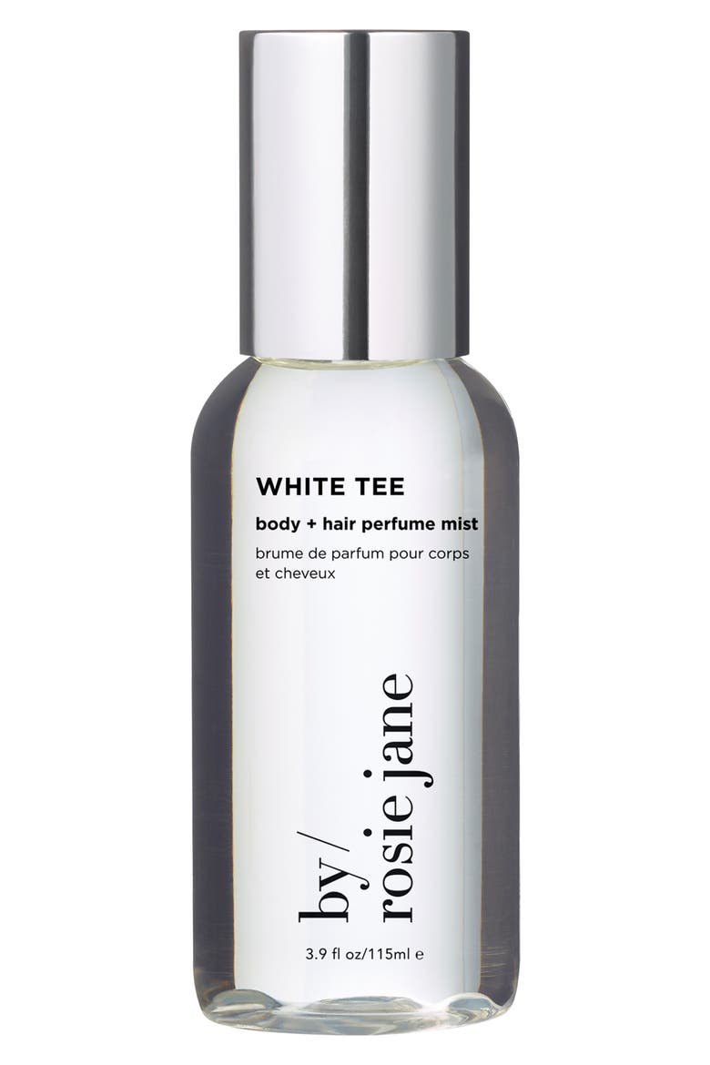 White Tee Body & Hair Perfume Mist, Main, color, NO COLOR