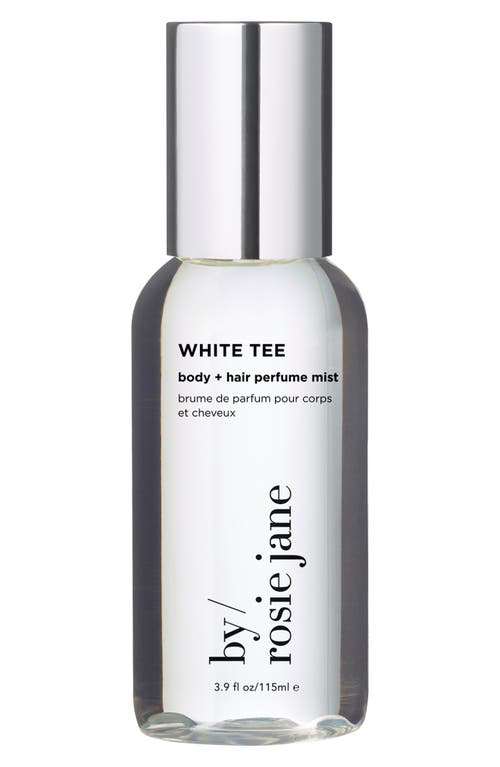 By Rosie Jane White Tee Body & Hair Perfume Mist In Transparent