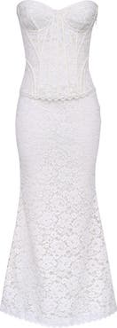 HOUSE OF CB Solaine Lace Corset Gown