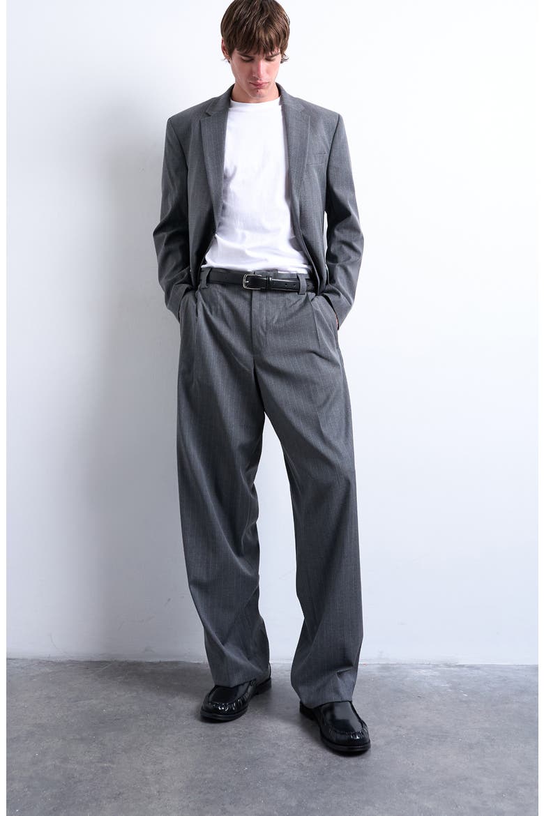 Straight Leg Suit Pants, Main, color, CHARCOAL