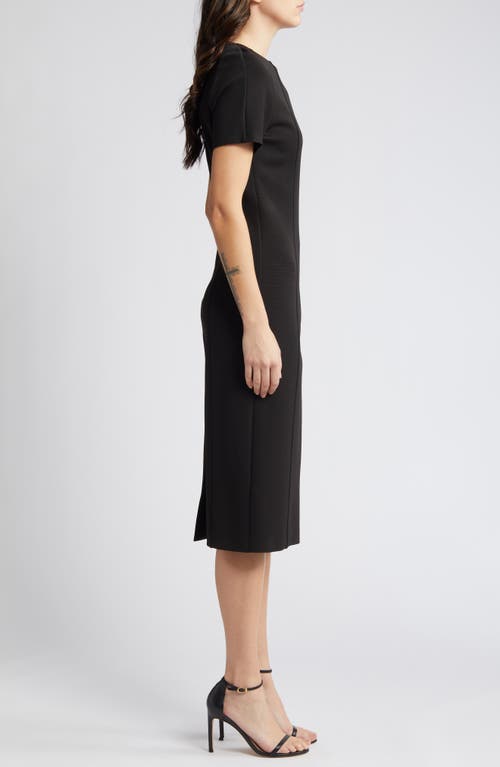 HUGO BOSS BOSS DUKEA MIDI SHEATH DRESS 