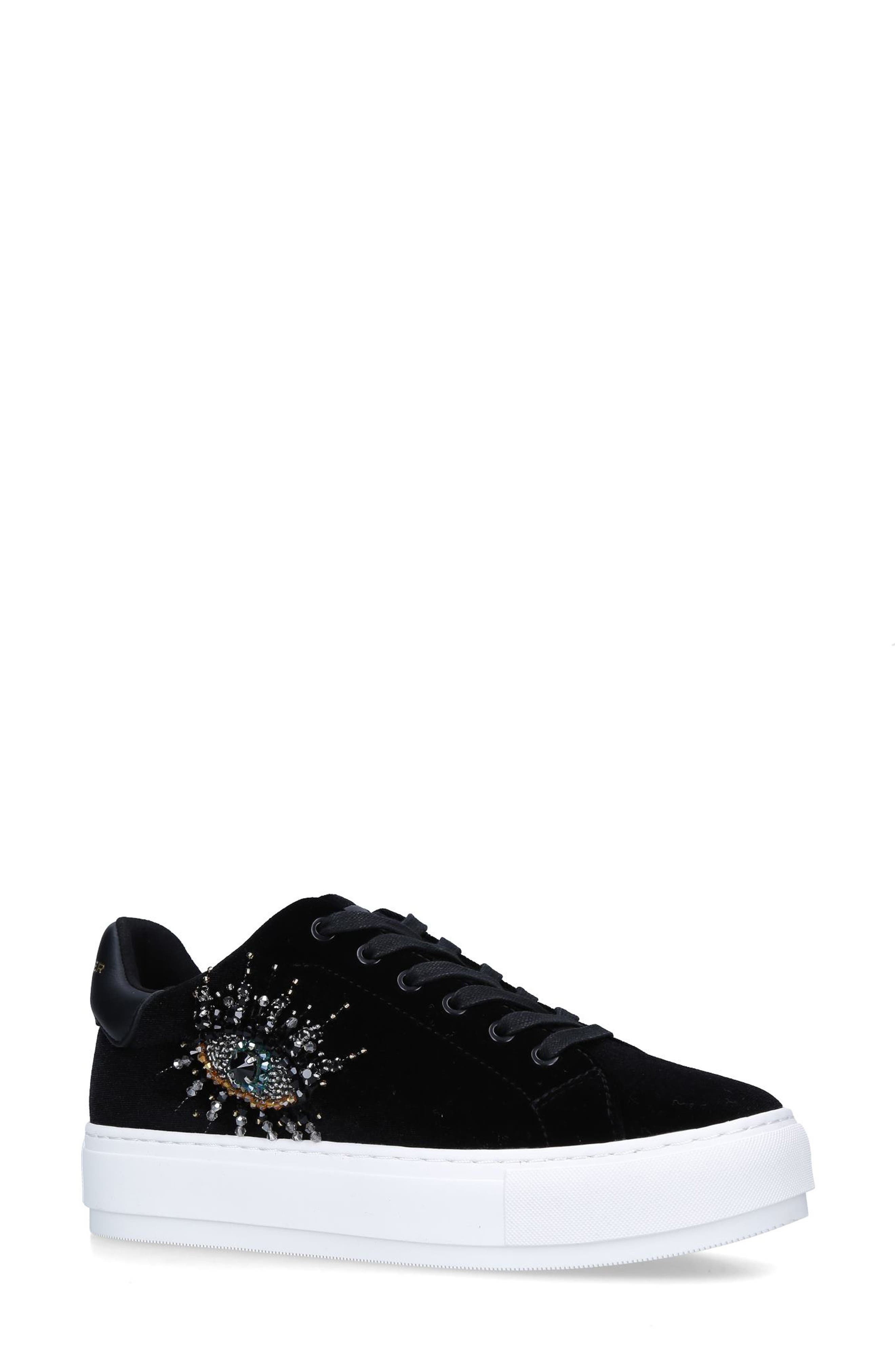 Kurt Geiger London Laney Eye Embellished Platform Sneaker, Main, color, 