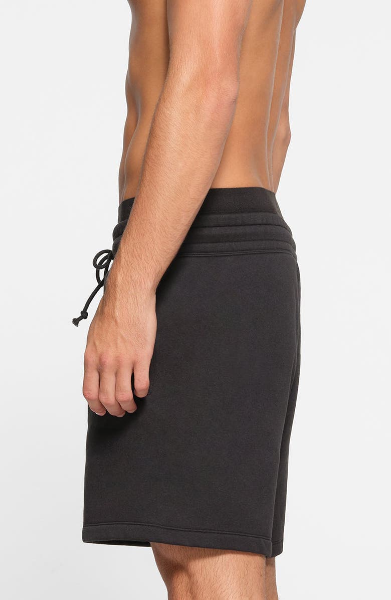 SKIMS Relaxed Fit Drawstring Shorts, Alternate, color, Washed Onyx