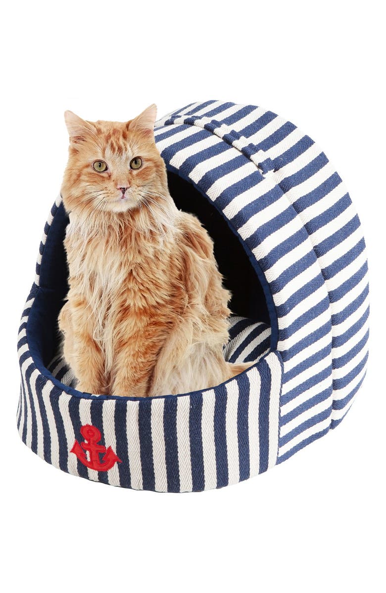 Duck River Textile Dante Stripe Pet House, Alternate, color,