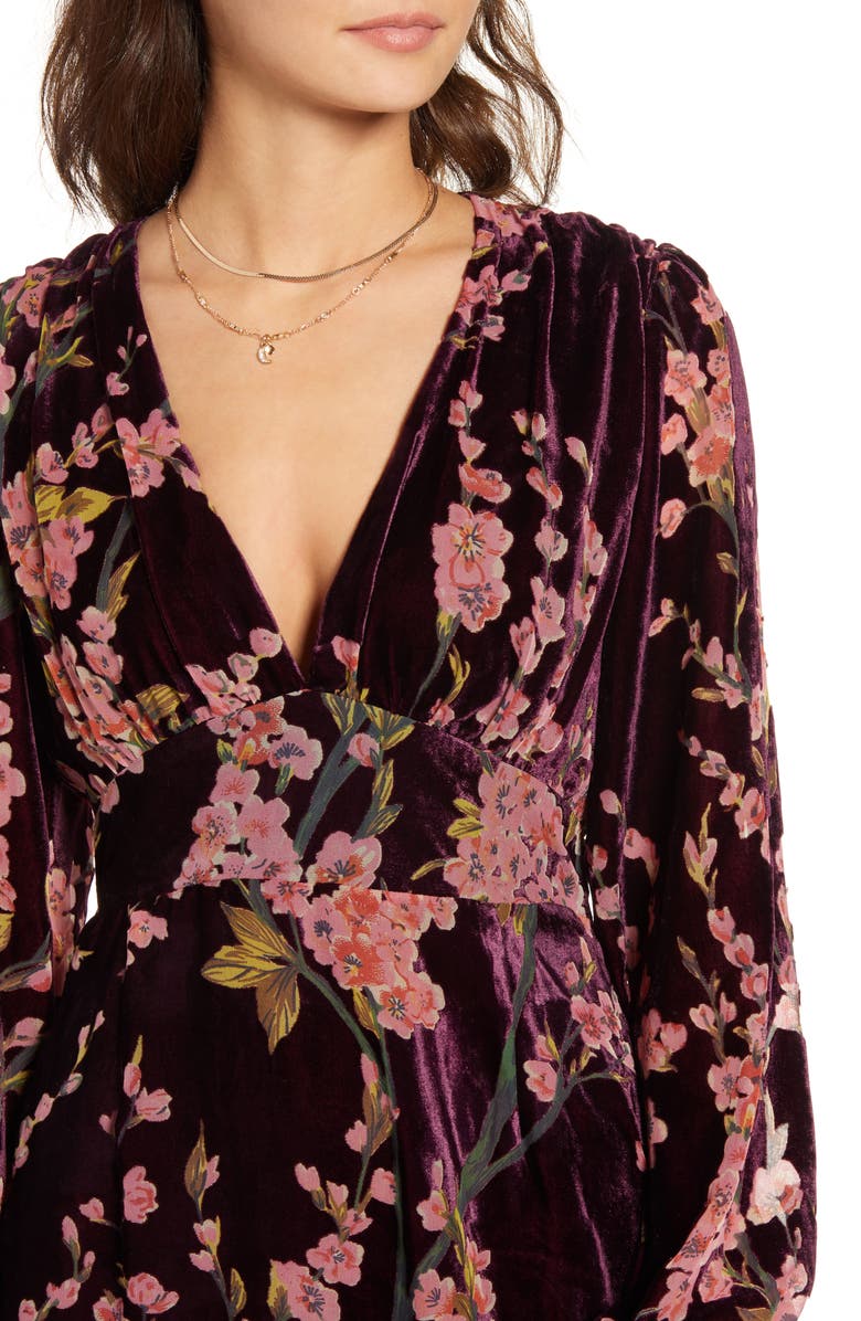 MINKPINK Time After Time Long Sleeve Minidress, Alternate, color, 