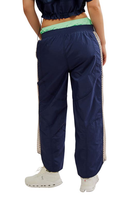 Shop Free People Underdog Pants In Navy