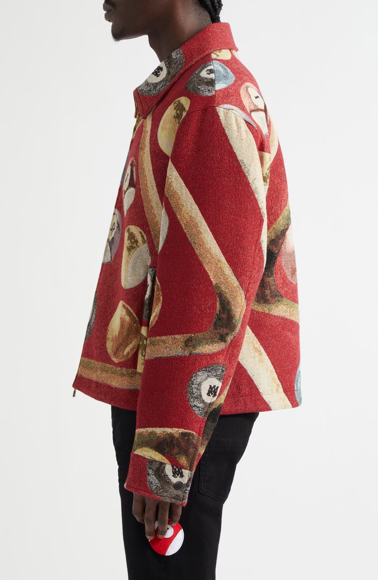 AMIRI Billiards Tapestry Jacket, Alternate, color, 