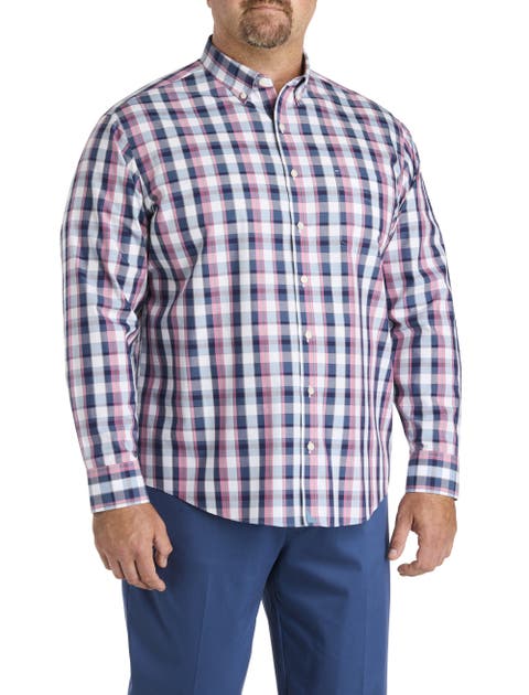 Big & Tall Schwarz Sport Shirt