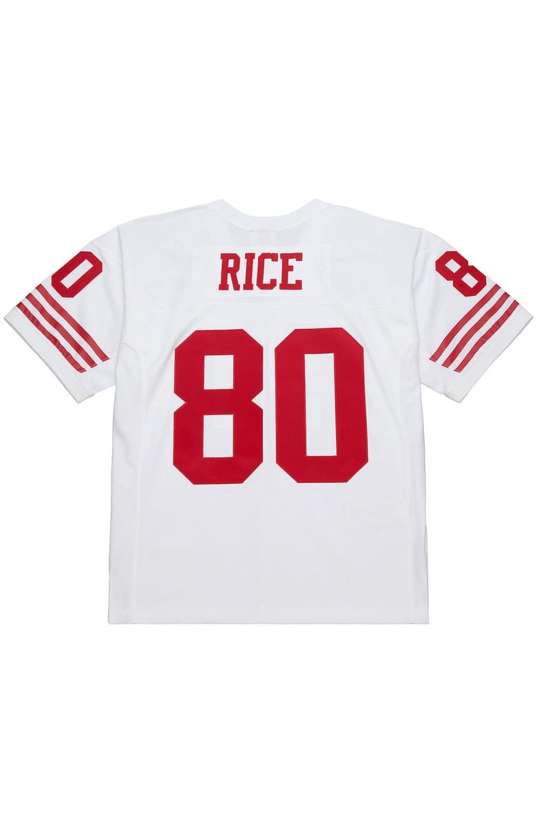 Mitchell & Ness Men's Mitchell & Ness Jerry Rice White San Francisco 49ers 1994 Legacy Replica Jersey, Alternate, color, White