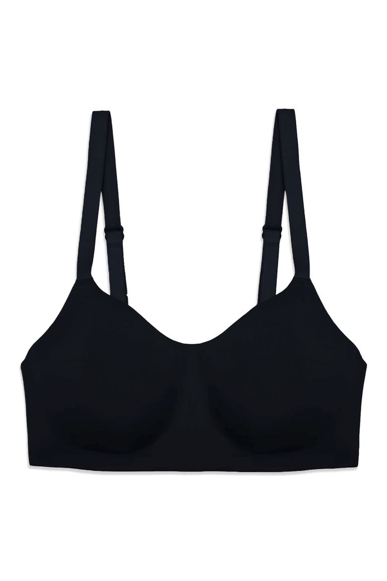 Elevate Underwire High Impact Sports Bra, Alternate, color, BLACK