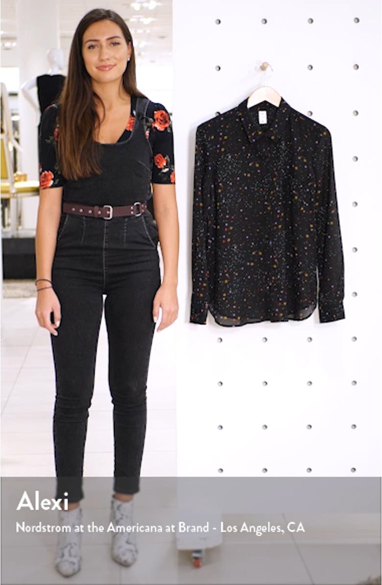 x Claudia Sulewski Gathered Back Shirt, sales video thumbnail