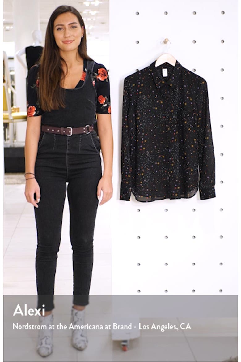 x Claudia Sulewski Gathered Back Shirt video