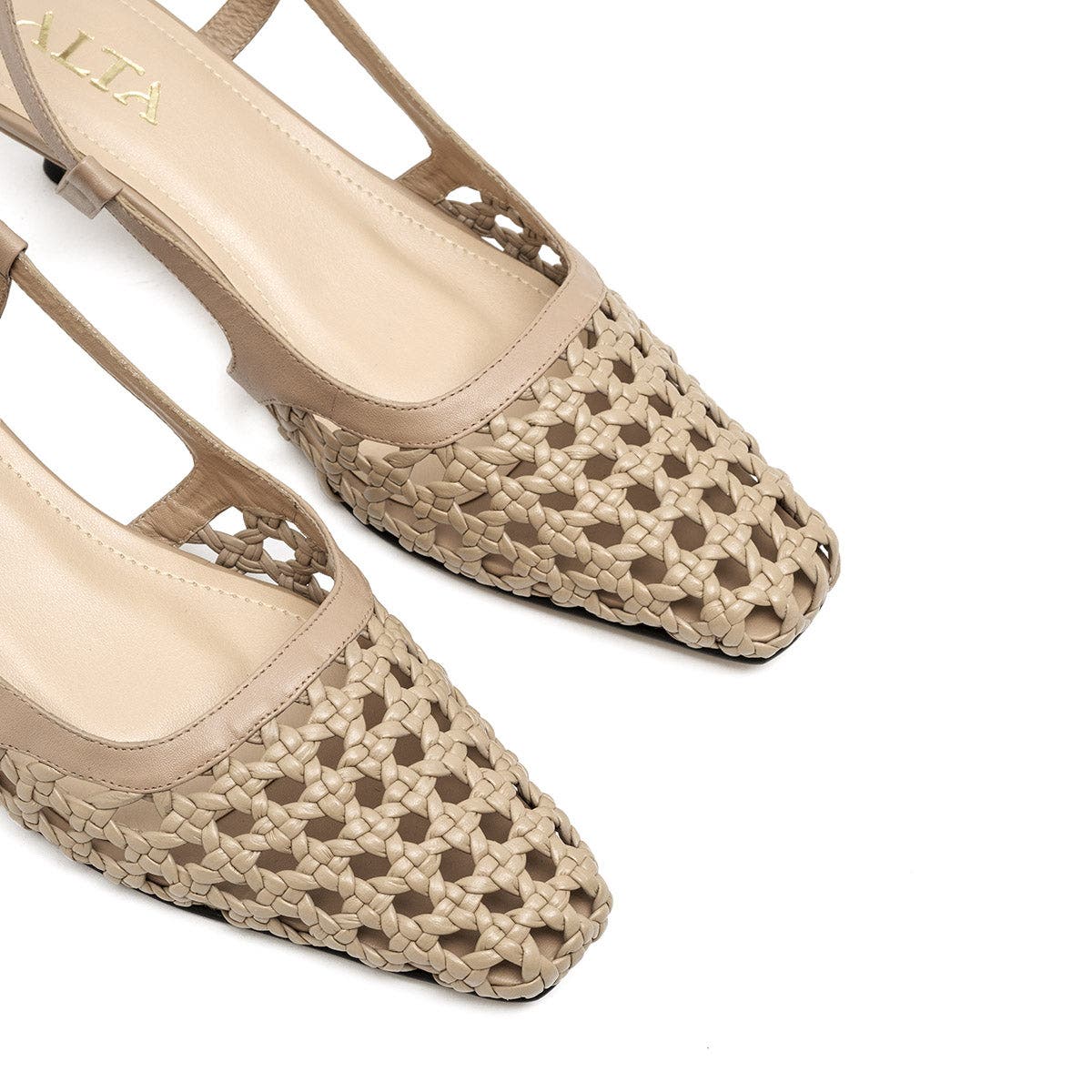 ALTA Fiamma Craft Heels, Alternate, color, Almond