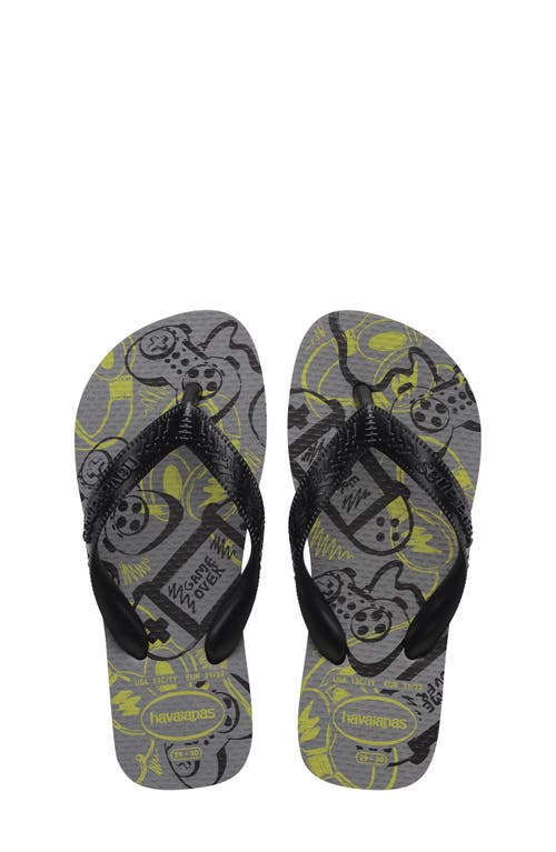 Havaianas Printed Footbed Flip-flops In Multi