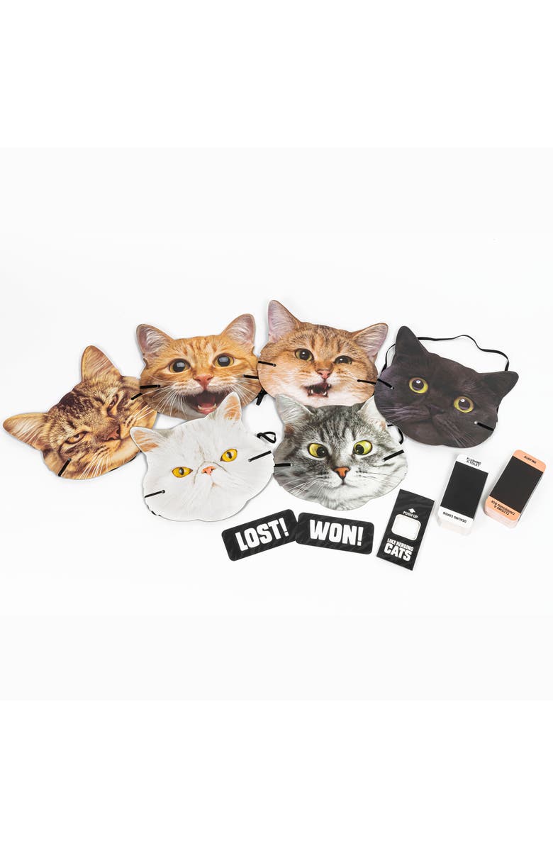 Professor Puzzle Like Herding Cats Charades Party Game, Alternate, color, Multicolored