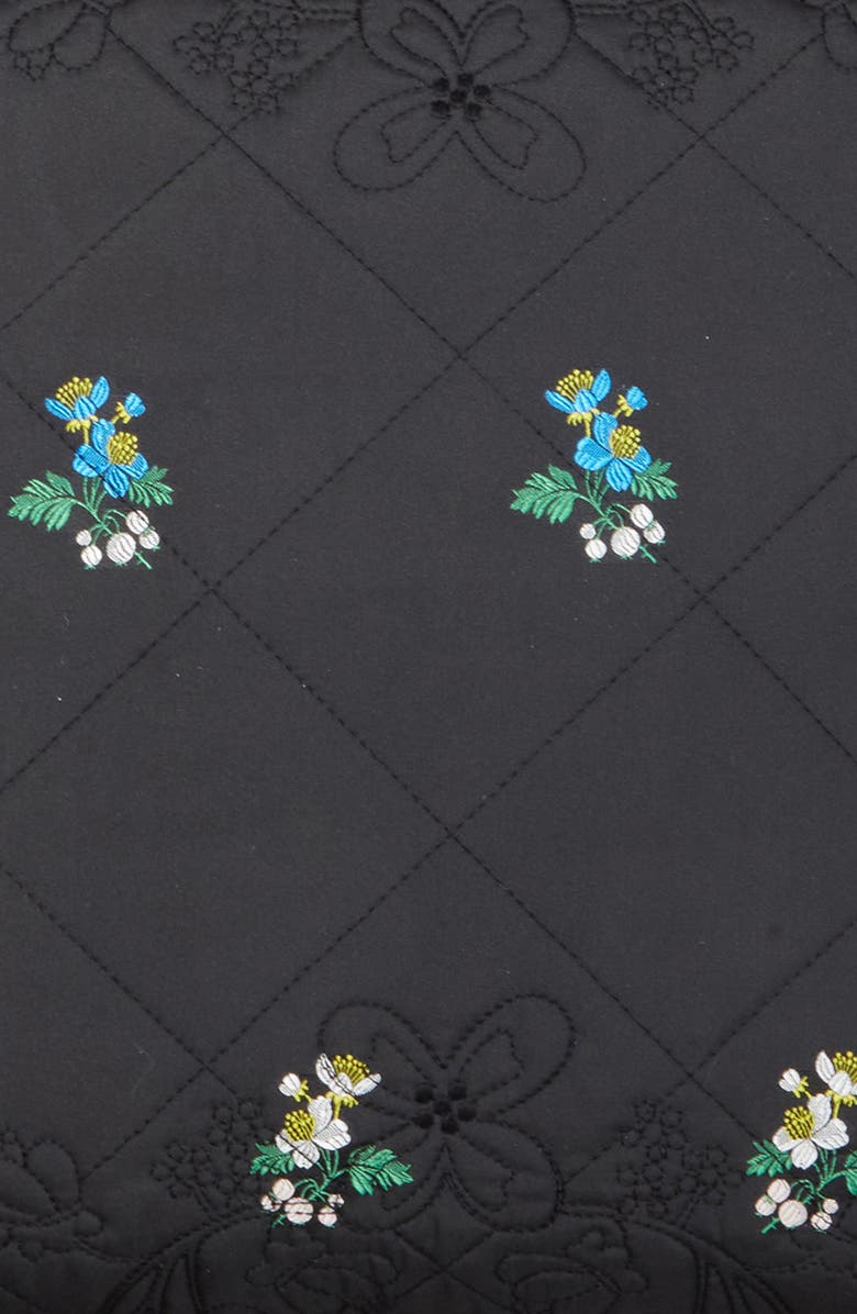 Cecilie Bahnsen Kosta Floral Embroidered Quilted Pillowcase, Alternate, color, 