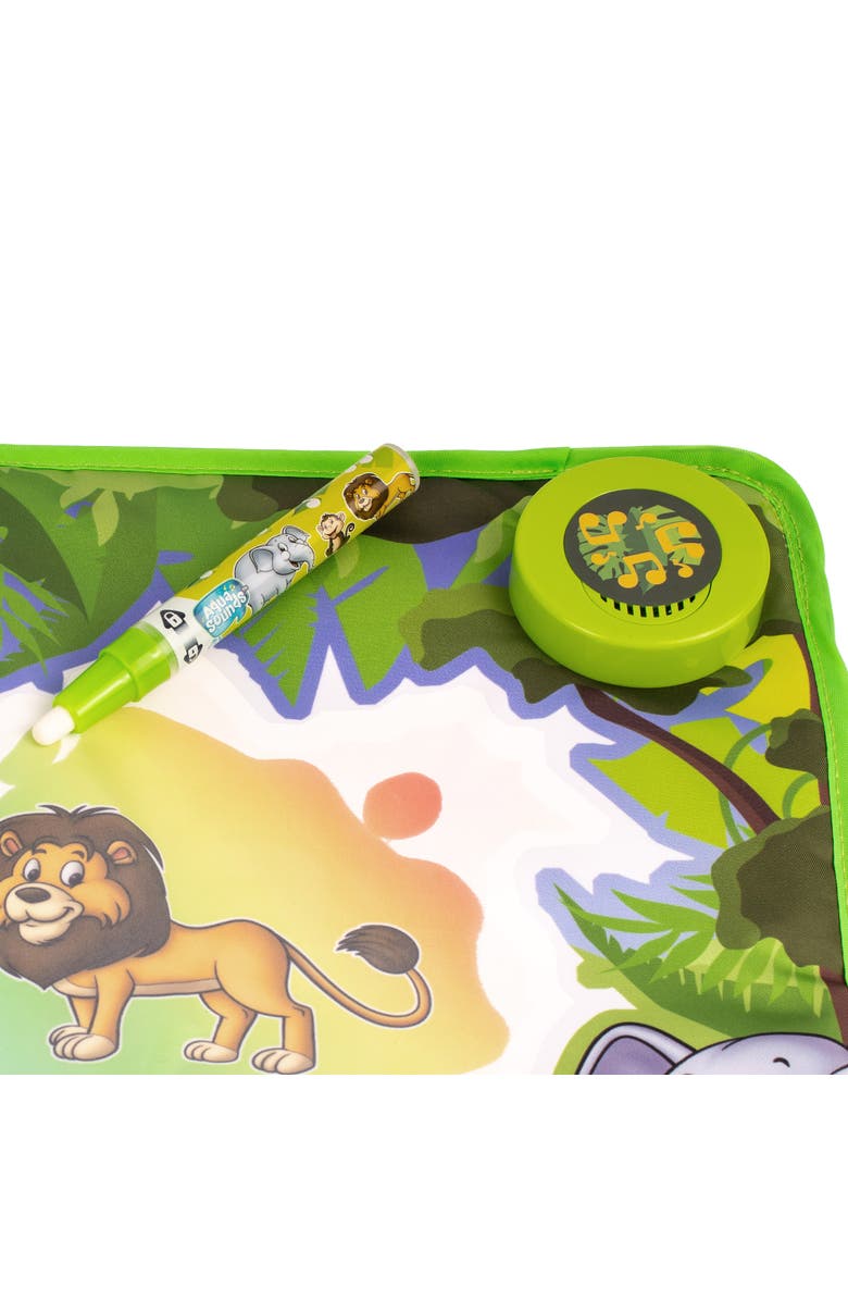 Sinco Aqua Sounds Magic Mat Jungle Adventure Water Drawing,Ages 2+, Alternate, color, Multicolored