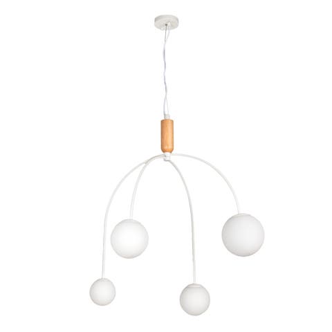 25 Watt Luminous Sphere Frosted Glass Pendant