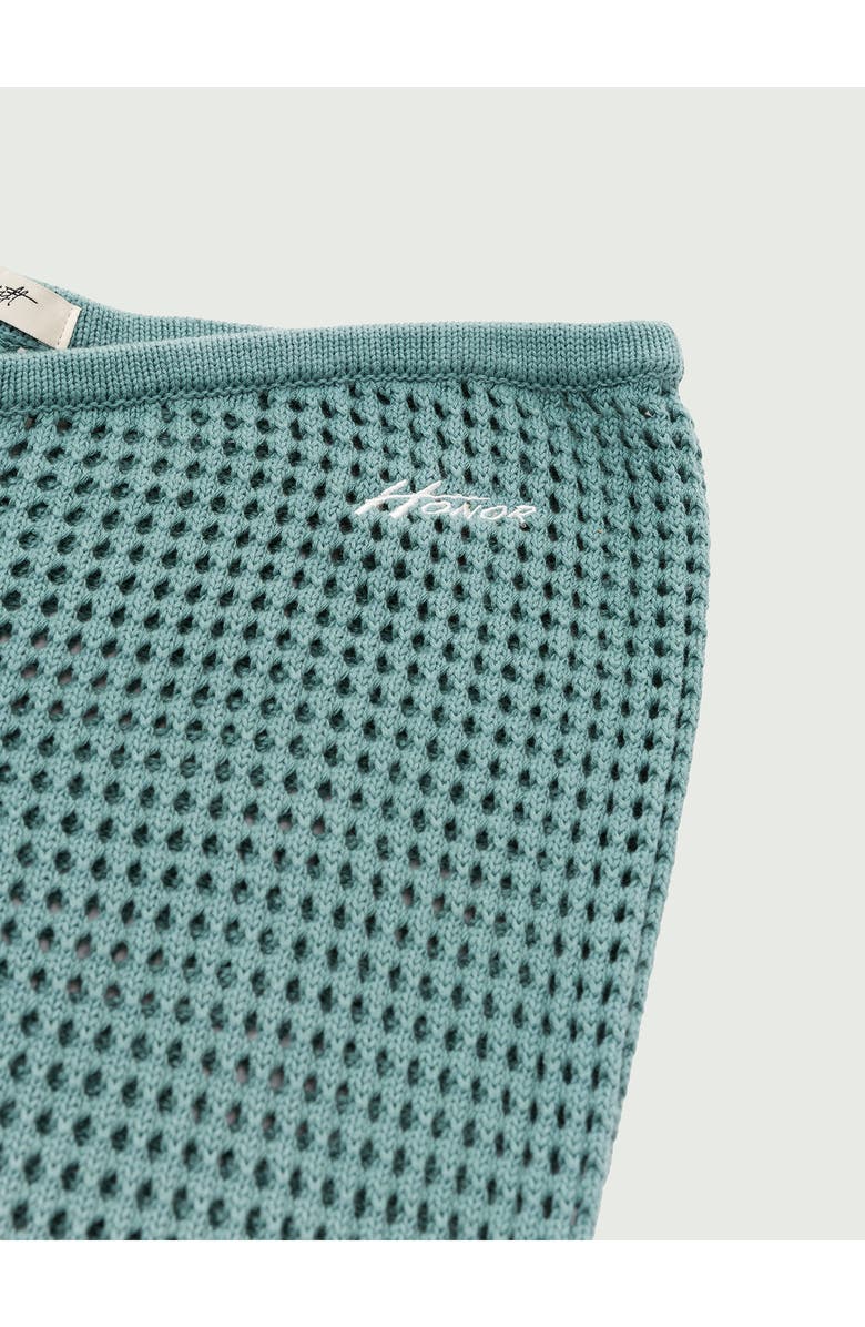 HONOR THE GIFT Ombré Open Stitch Pants, Alternate, color, Green