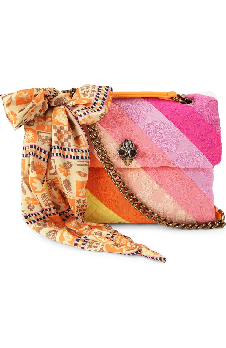 Kurt Geiger London Large Kensington Shoulder Bag, Main, color, Pink Multi